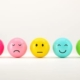 Set,Of,Emoji,Emoticons,With,Sad,And,Happy,Mood,,Evaluation
