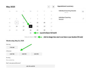 Support choose date and time