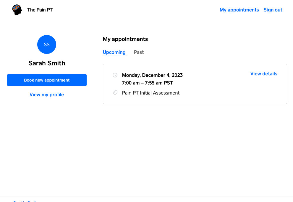 Support Appointments