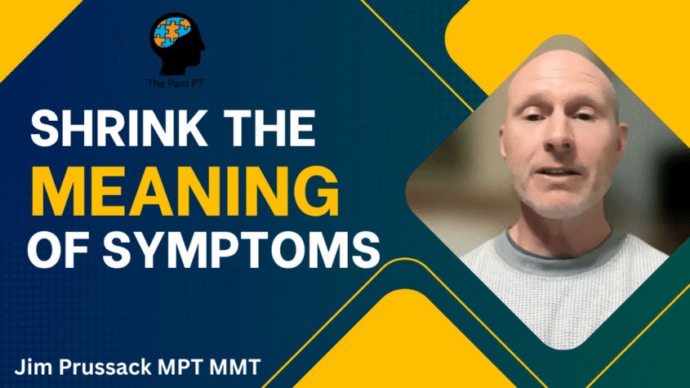 Take The Meaning Out Of Symptoms